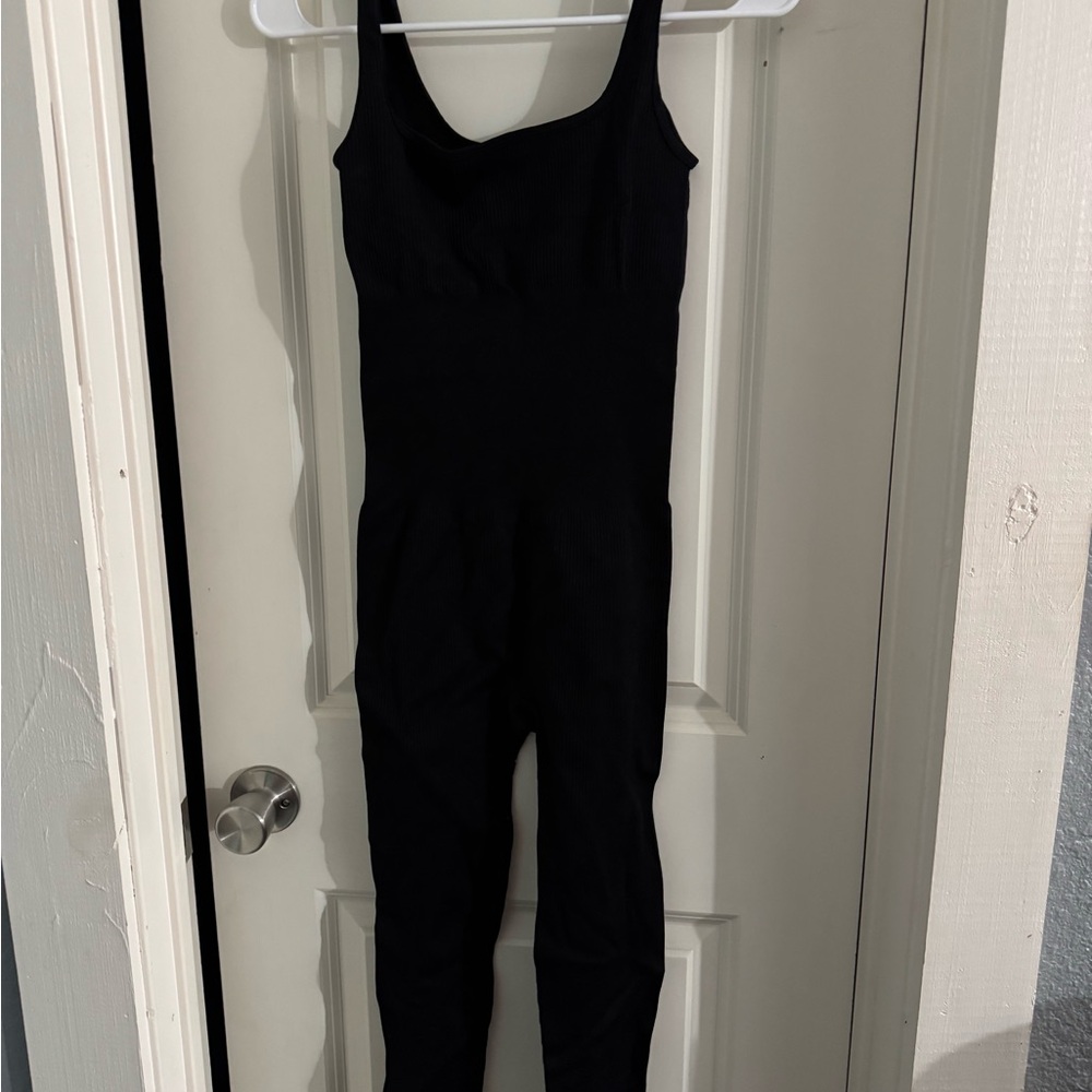 Black Sleeveless Jumpsuit